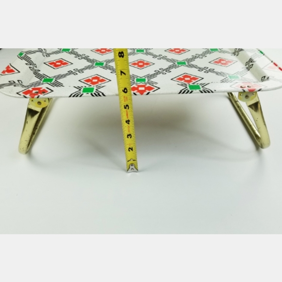 Vintage Quaker "Lavada" All Purpose Lap Tray Tables Set of 4 - Picture 14 of 15